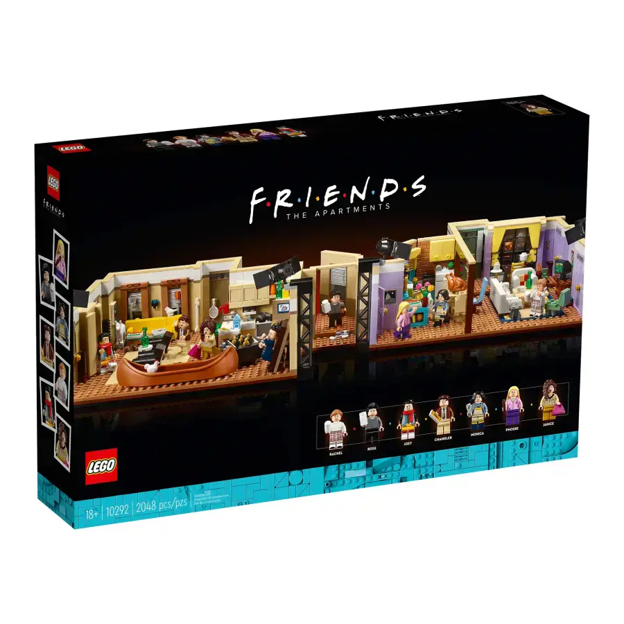 Блоковий конструктор LEGO Апартаменти Friends (10292)