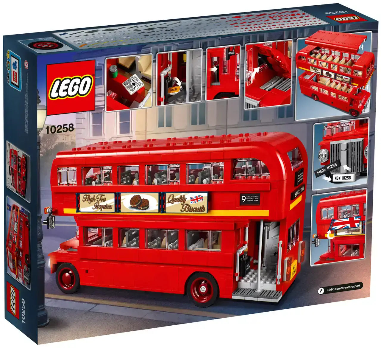 Блоковий конструктор LEGO Creator Лондонський автобус (10258)