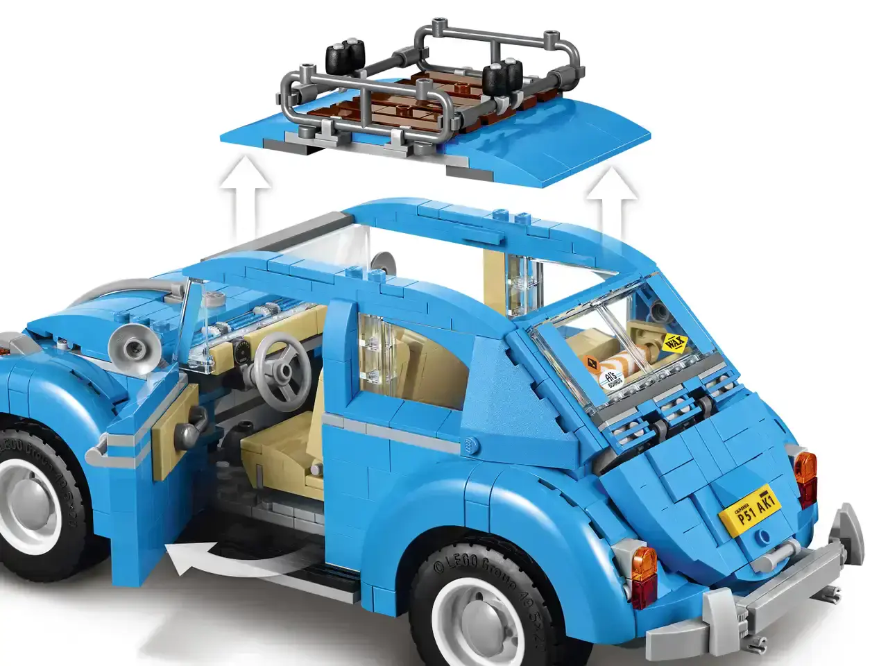 Блоковий конструктор LEGO Creator Volkswagen Beetle (10252)