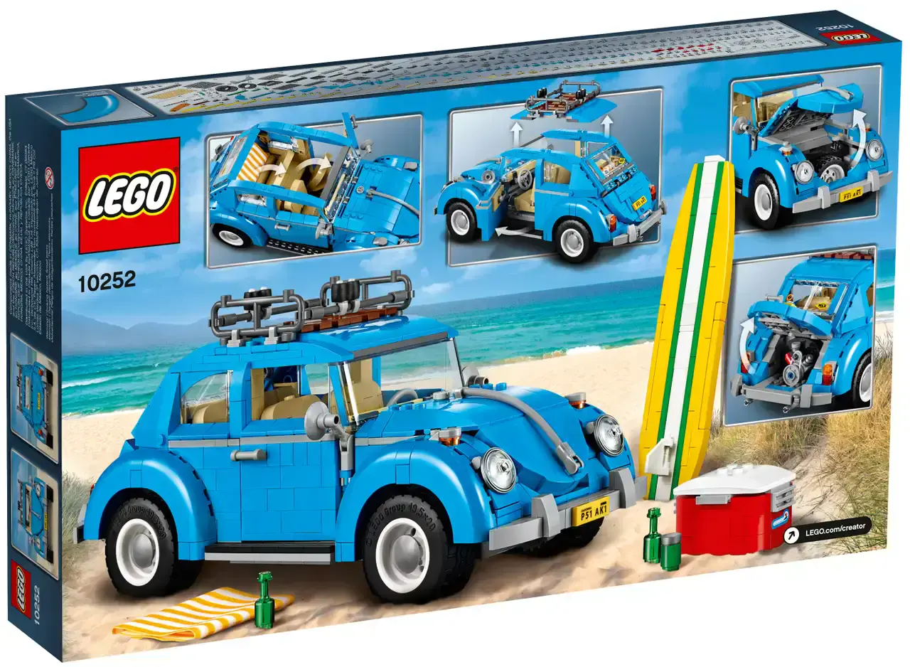 Блоковий конструктор LEGO Creator Volkswagen Beetle (10252)