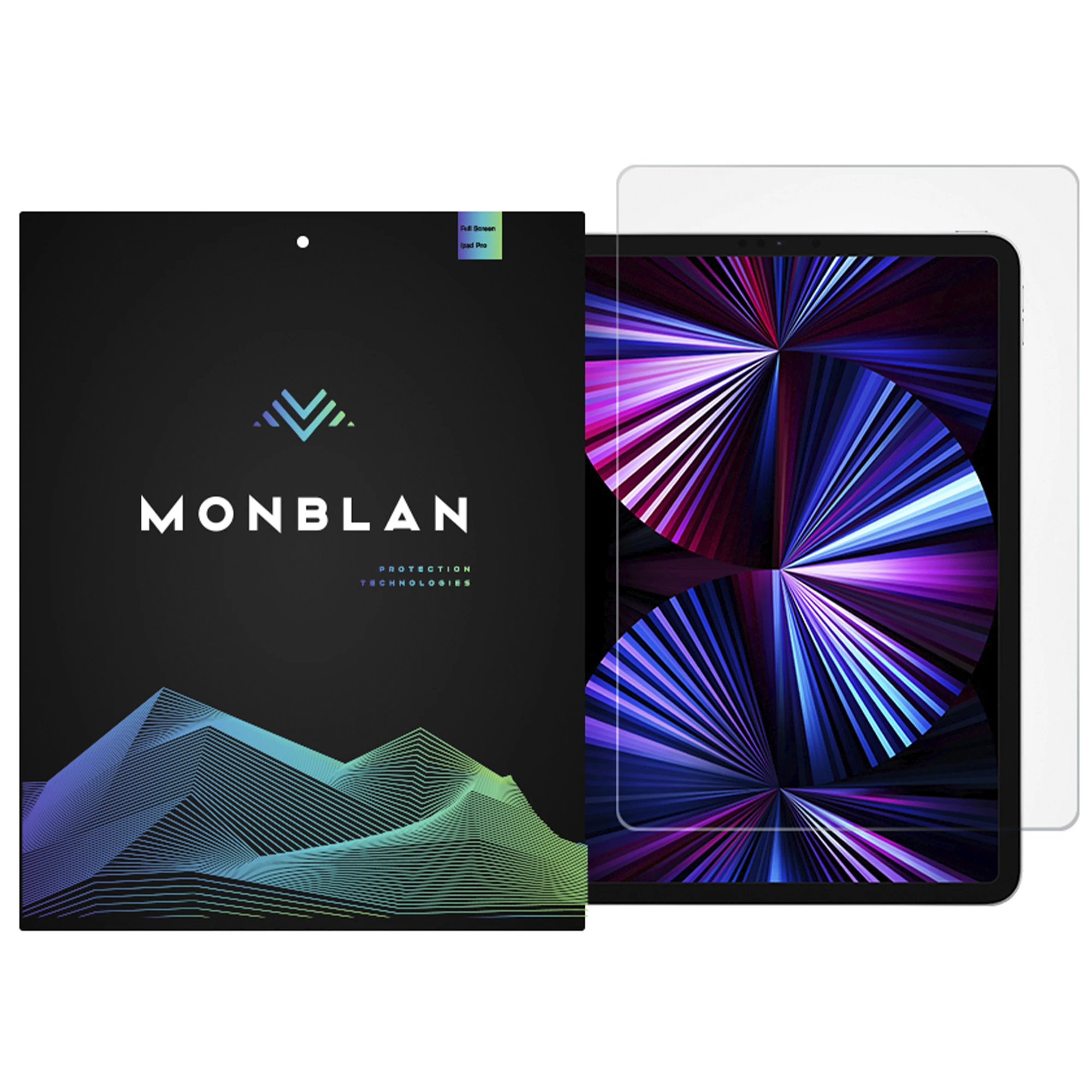 Захисне скло Monblan на iPad з дисплеєм 12.9"  (3-го - 5-го поколінь) (00593)