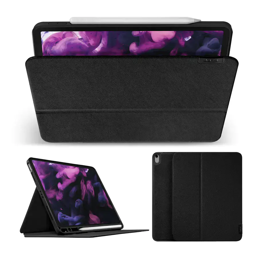 Чехол-книжка LAUT PRESTIGE FOLIO для iPad 10,9" (10th generation) - Black (L_IPD22_PR_BK)