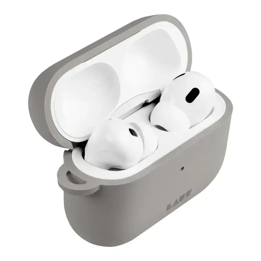 Чехол LAUT HUEX для AirPods Pro 2nd Gen - Fog Grey (L_APP2_HX_FG)