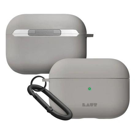 Чохол LAUT HUEX для AirPods Pro 2nd Gen - Fog Grey (L_APP2_HX_FG)