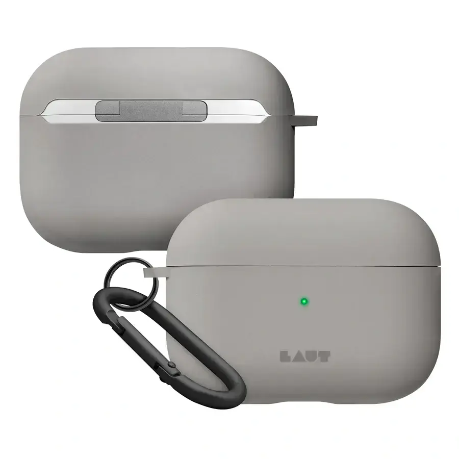 Чехол LAUT HUEX для AirPods Pro 2nd Gen - Fog Grey (L_APP2_HX_FG)