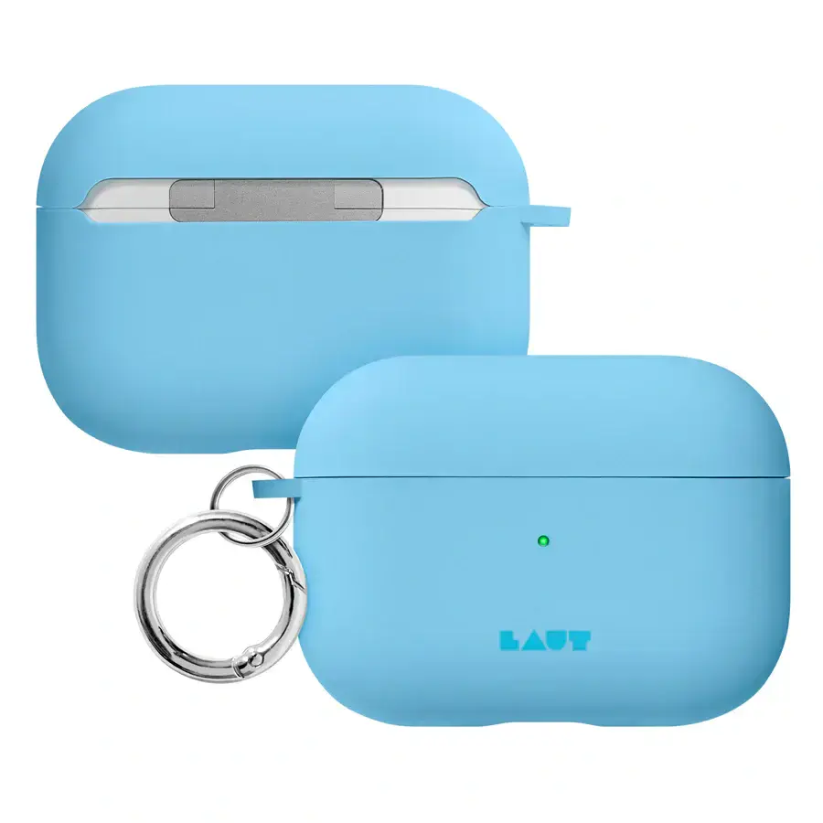 Чехол LAUT HUEX PASTEL для AirPods Pro 2nd Gen - Baby Blue (L_APP2_HXP_BL)