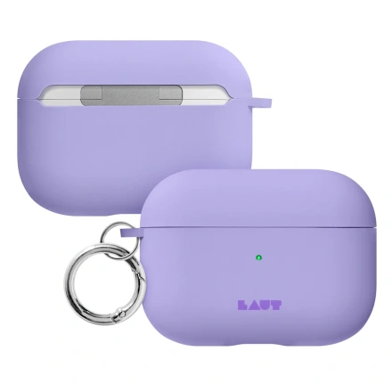 Чехол LAUT HUEX PASTEL для AirPods Pro 2nd Gen - Violet (L_APP2_HXP_PU)