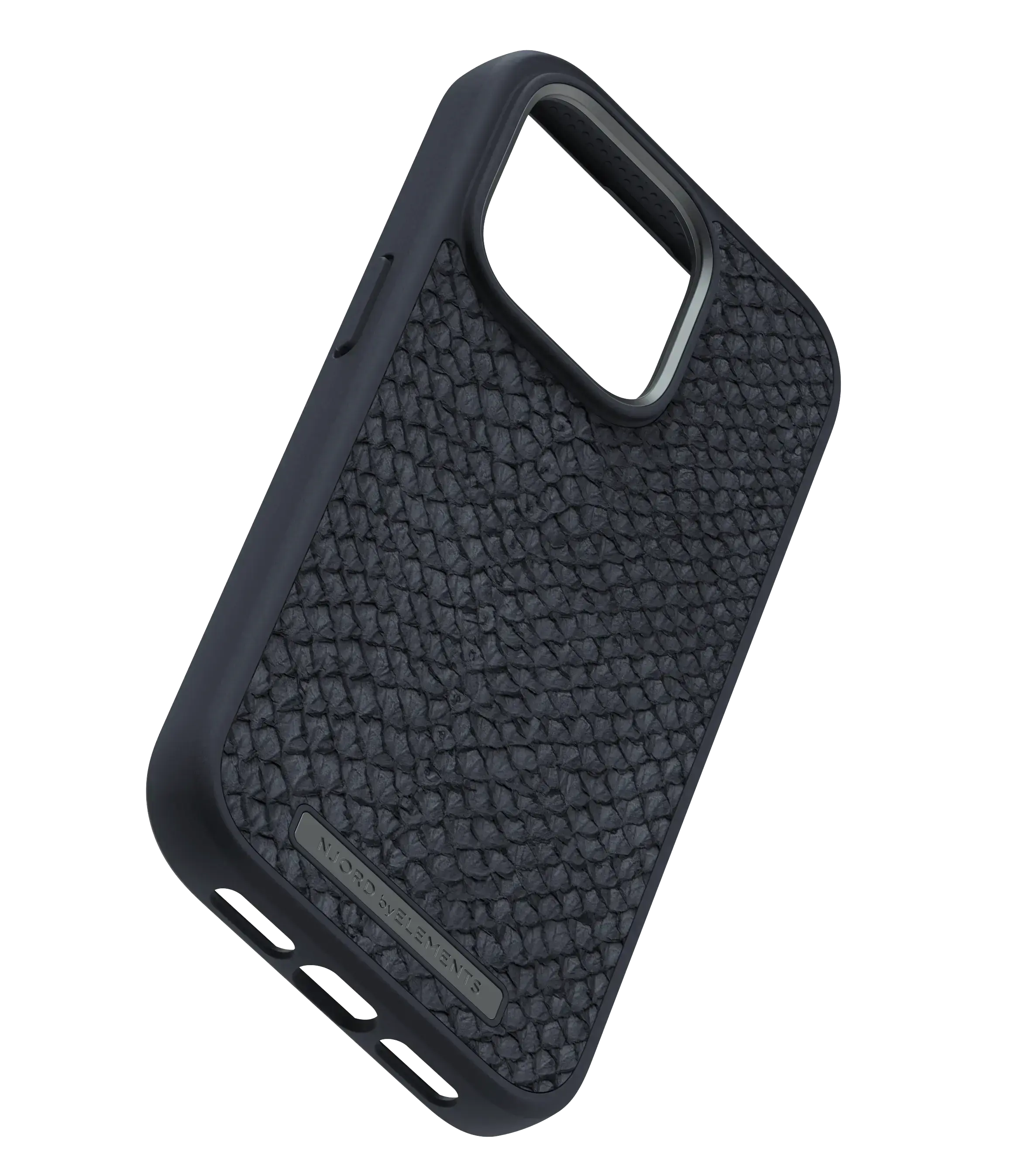 Чохол Njord Salmon Leather Magsafe Case for iPhone 14 Pro - Black (NA43SL00)