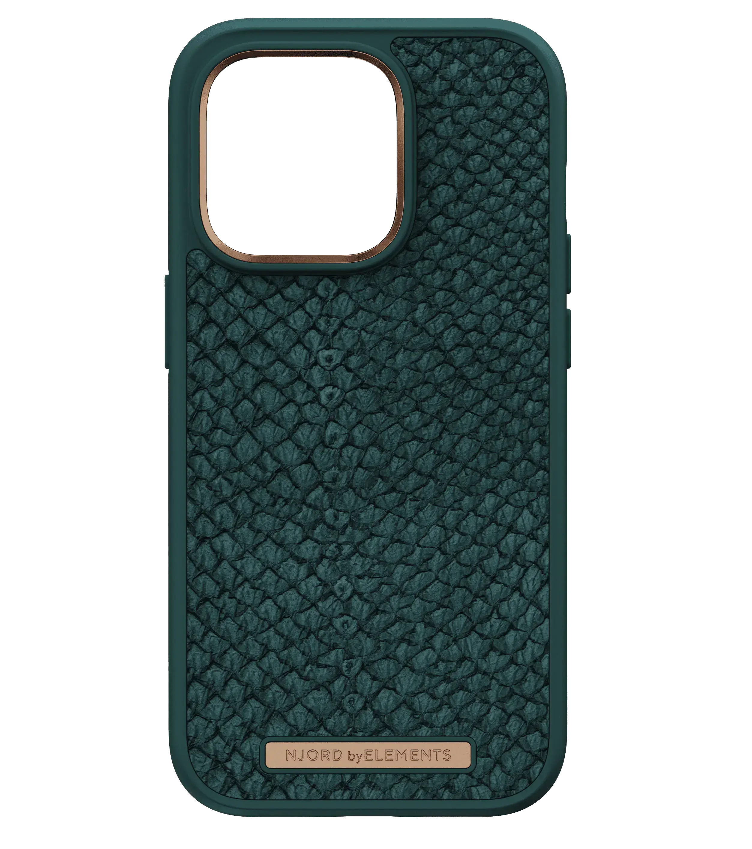Чехол Njord Salmon Leather Magsafe Case for iPhone 14 Pro - Green (NA43SL02)