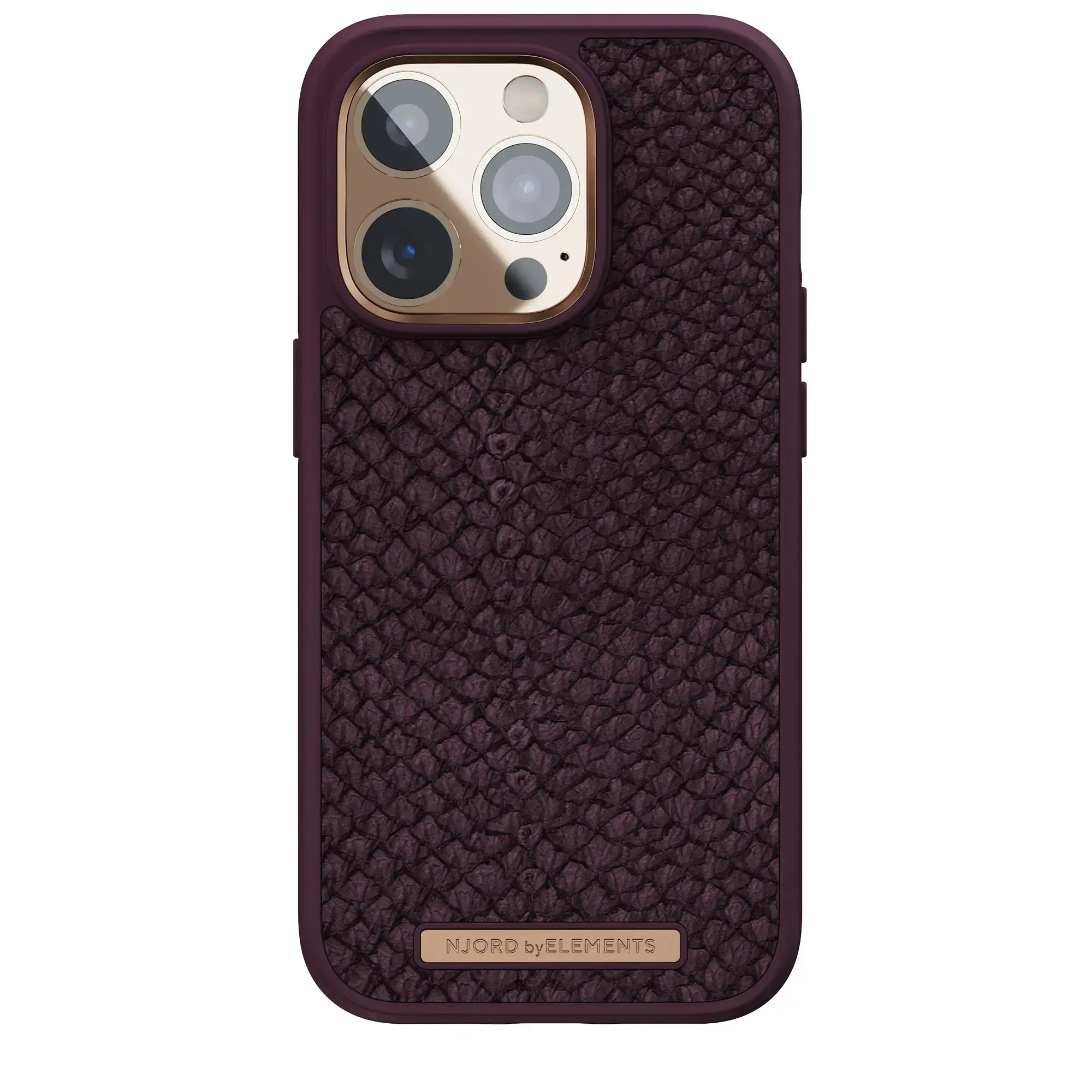 Чохол Njord Salmon Leather Magsafe Case for iPhone 14 Pro - Rust (NA43SL03)