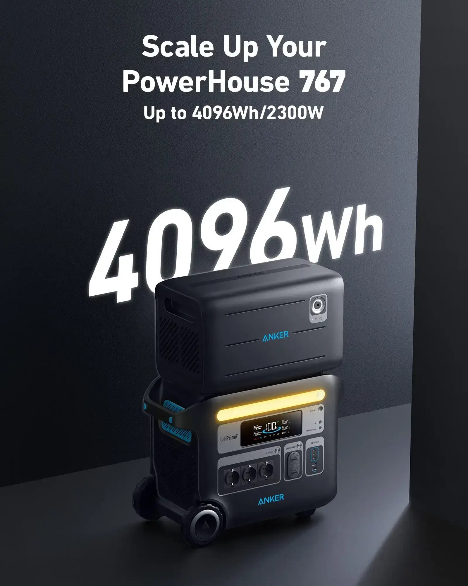 Додаткова батарея Anker SOLIX BP2000 Expansion Battery - 2048Wh