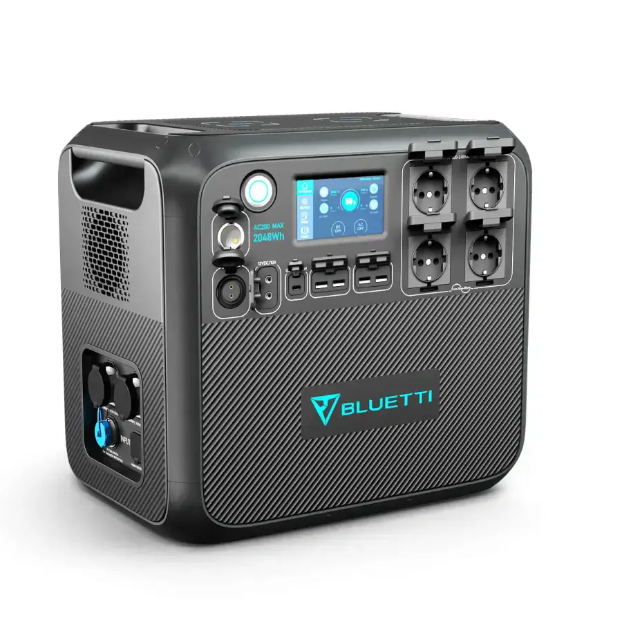 Домашня зарядна станція з додатковими батареями BLUETTI AC200MAX + 2*B230 Home Battery Backup (6144WH)