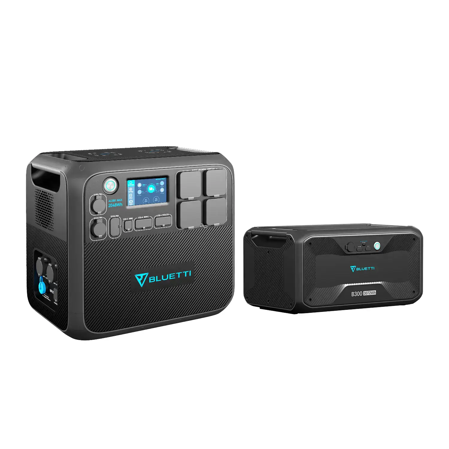 Домашня зарядна станція з додатковою батареєю BLUETTI AC200MAX+B230 Home Battery Backup (4096Wh)