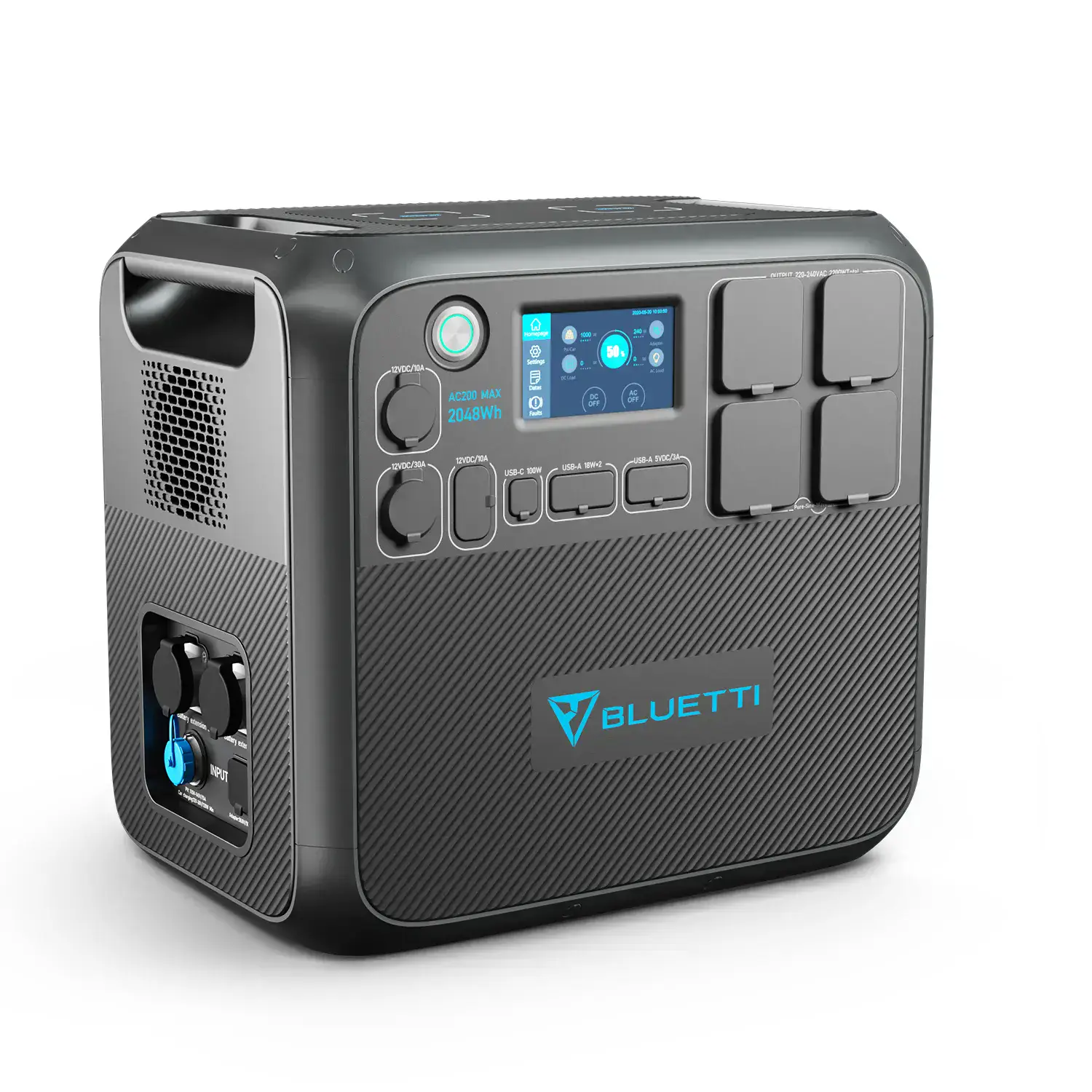 Домашня зарядна станція з додатковою батареєю BLUETTI AC200MAX+B230 Home Battery Backup (4096Wh)
