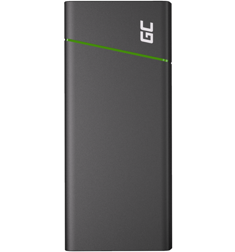 Зовнішній акумулятор Green Cell GC PowerPlay Ultra 128 W 26800 mAh - Black (PBGC04)