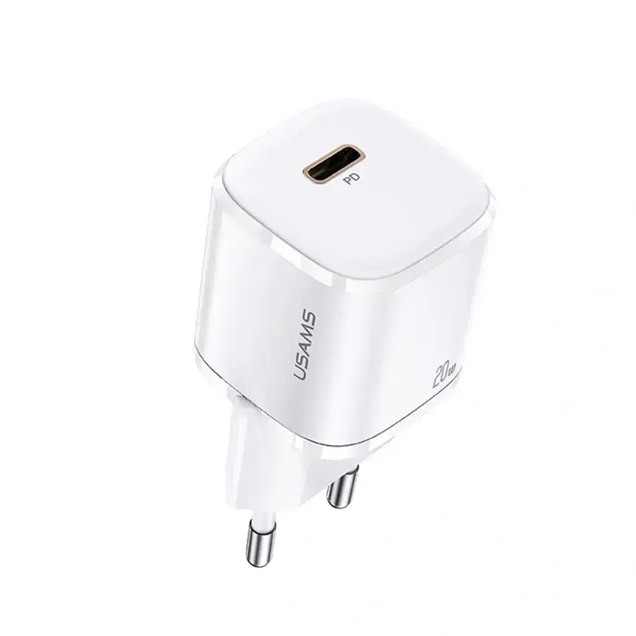 Мережевий зарядний пристрій USAMS US-CC124 T36 XFK Super Cube - White (CC124TC02)