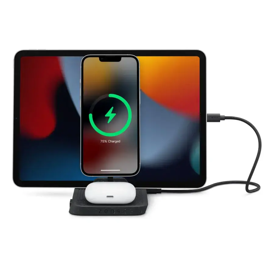 Модульна зарядна станція Zens 3-in-1 Modular Wireless Charger (ZEAPM02/00)