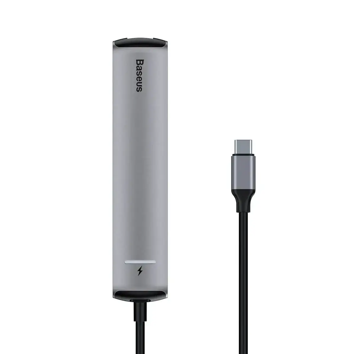 Мультипортовий адаптер Baseus Mechanical Eye 6-in-1 Type-C to 3xUSB3.0+RJ-45+HDMI (CAHUB-J0G)