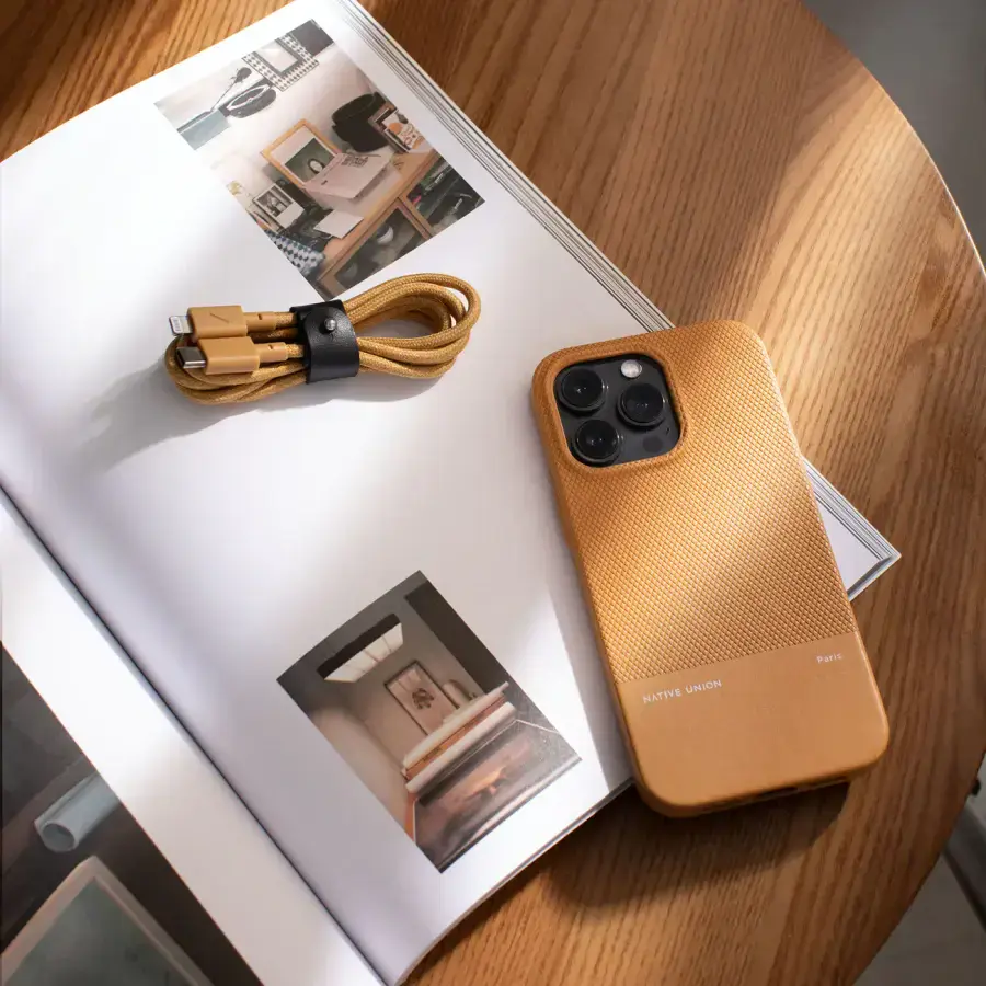 Native Union Belt Cable USB-C to Lightning Kraft (1.2 m) (BELT-CL-KFT-2-NP)