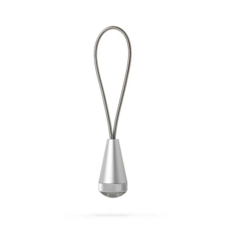 Native Union Tom Dixon Stash Cone Lightning Cable Silver (CONE-L-SIL-TD)