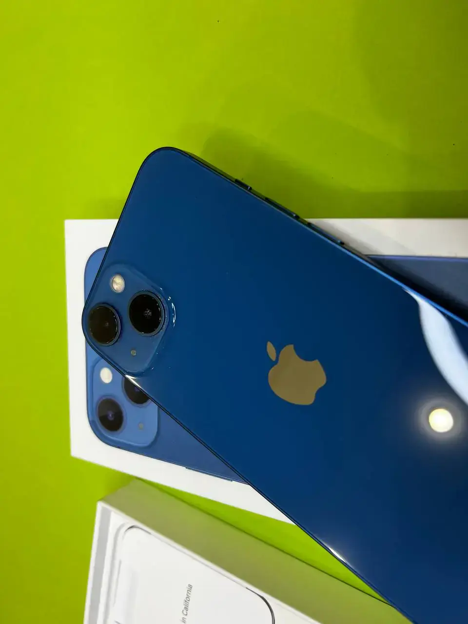 📲OPEN BOX Apple iPhone 13 128GB Blue (MLMT3, MLPK3),🔋99% (Состояние - новое, актив - 09.11.2022 / Комплект - полный | гарантия - 1 мес.)