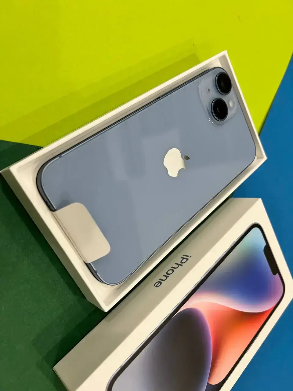 📲OPEN BOX Apple iPhone 14 128GB Blue (MPVN3),🔋100% (Стан - новий, актив 23.11.2022)