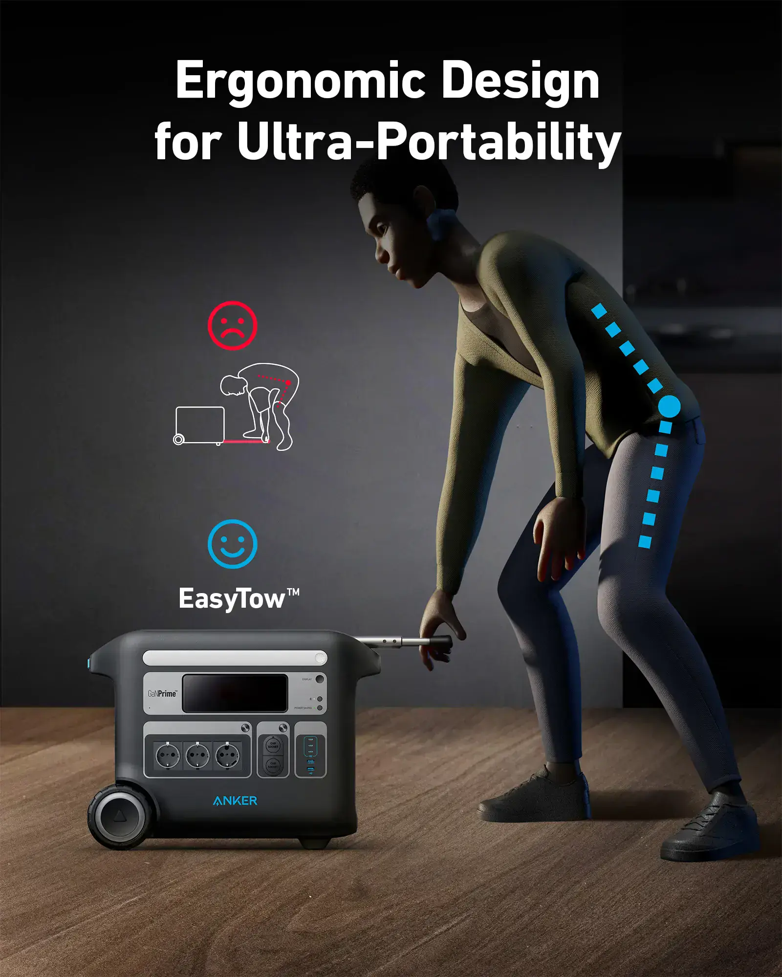 Портативная зарядная станция Anker 767 PowerHouse - 2048Wh | 2300W