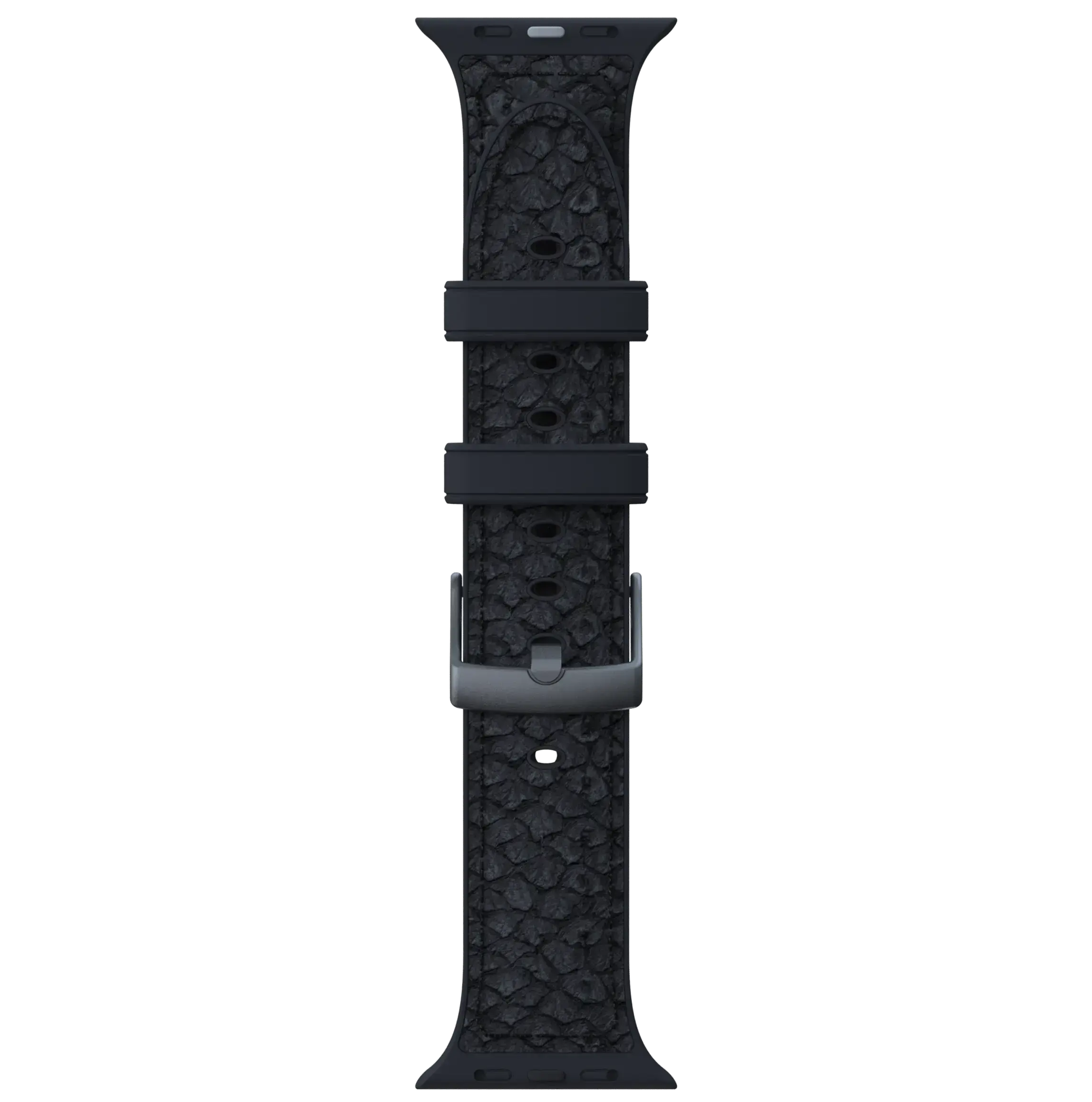 Ремінець Njord Salmon Leather Strap for Apple Watch 38/40/41/42mm - Dark Grey (SL14110)