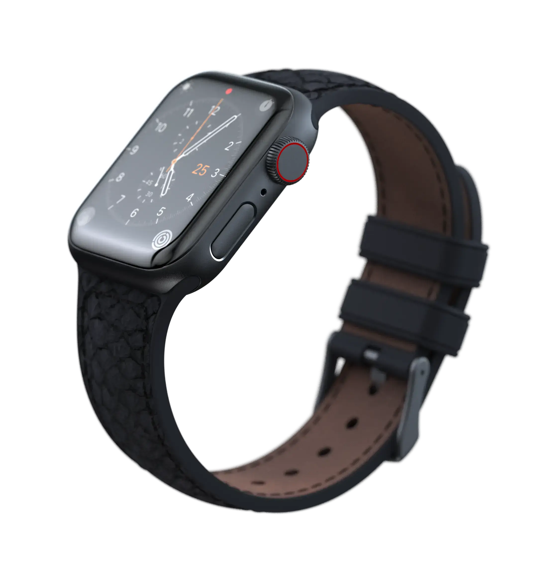 Ремінець Njord Salmon Leather Strap for Apple Watch 38/40/41/42mm - Dark Grey (SL14110)