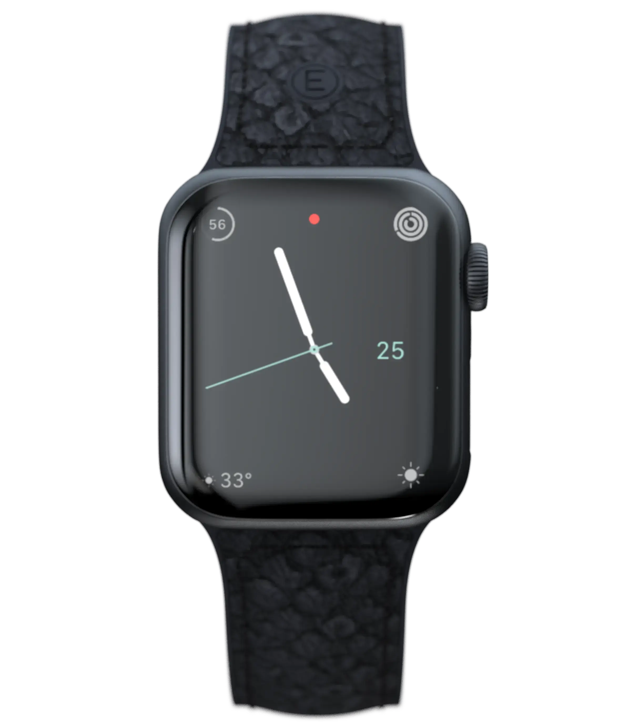 Ремешок Njord Salmon Leather Strap for Apple Watch 44/45/46/49mm - Dark Grey (SL14120)