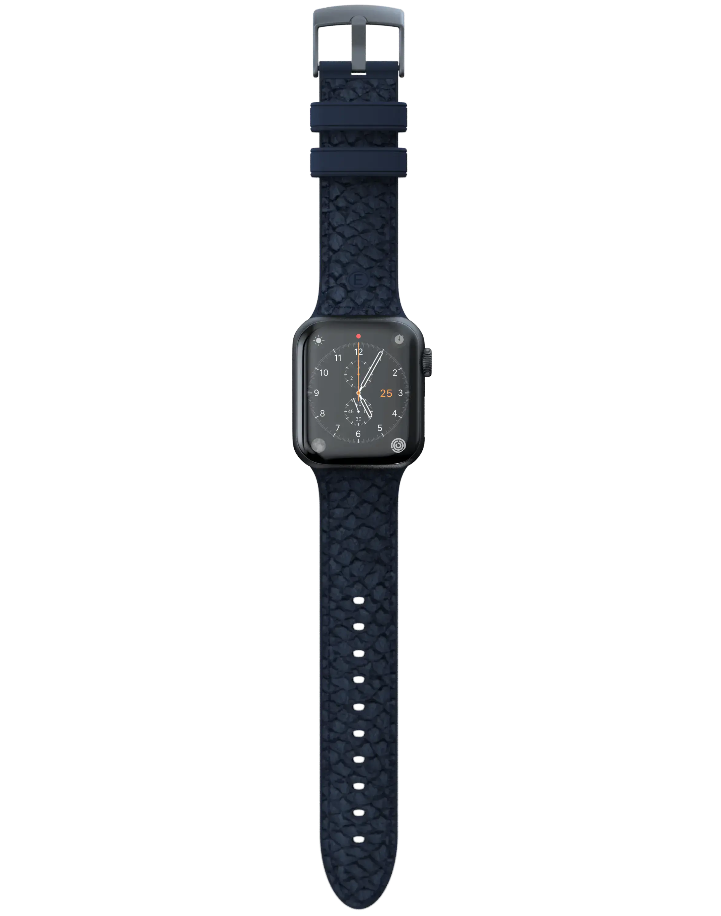 Ремінець Njord Salmon Leather Strap for Apple Watch 44/45/46/49mm - Petrol (SL14121)