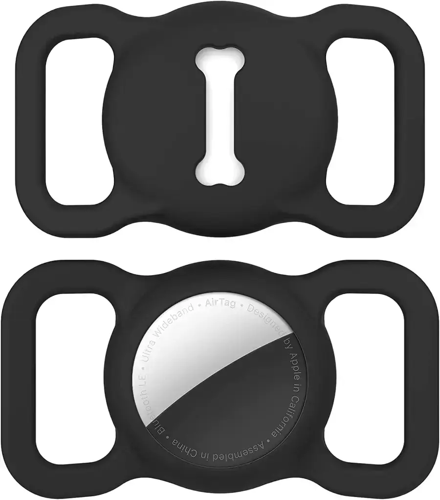 Держатель DLENP Dog Collar Holder for AirTag - Black (B097RLJ77Y)