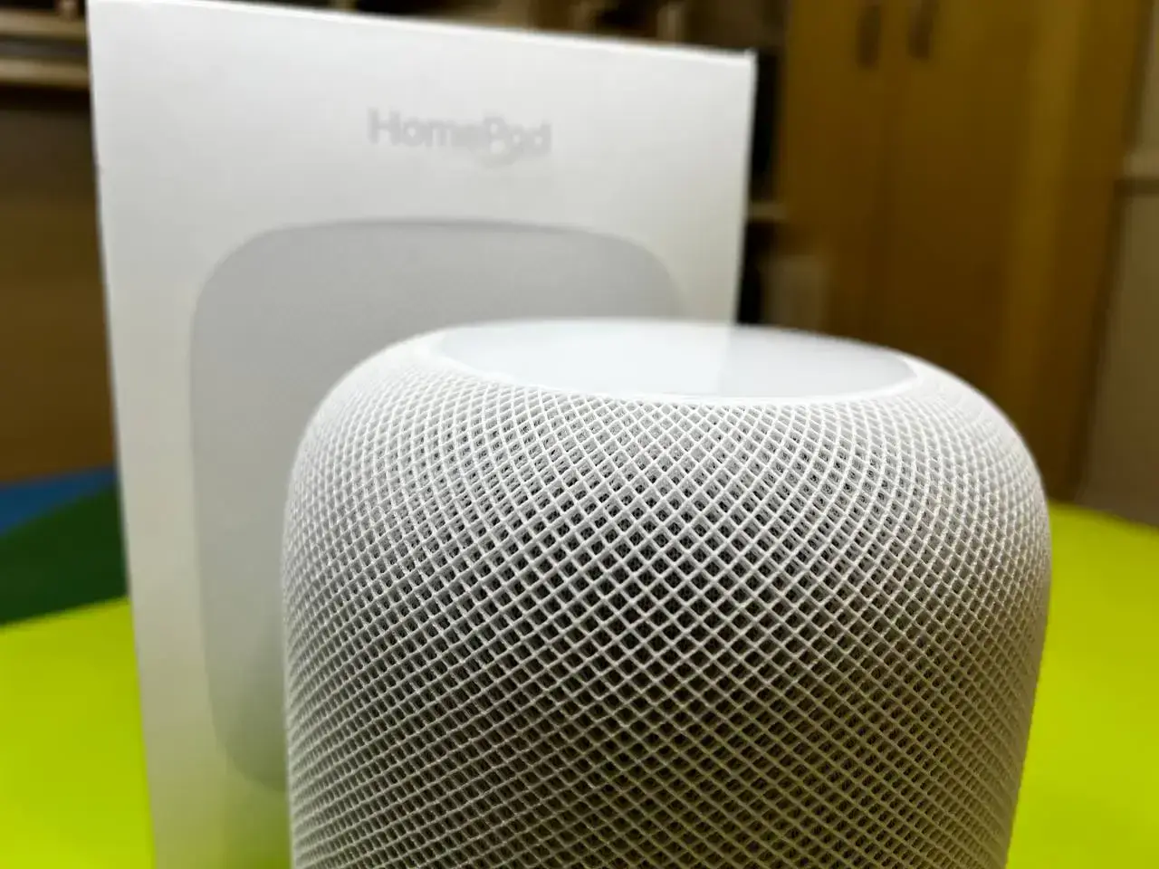 USED Apple HomePod White (MQHV2), (Стан - 9/10, гарантія - 1 міс.)