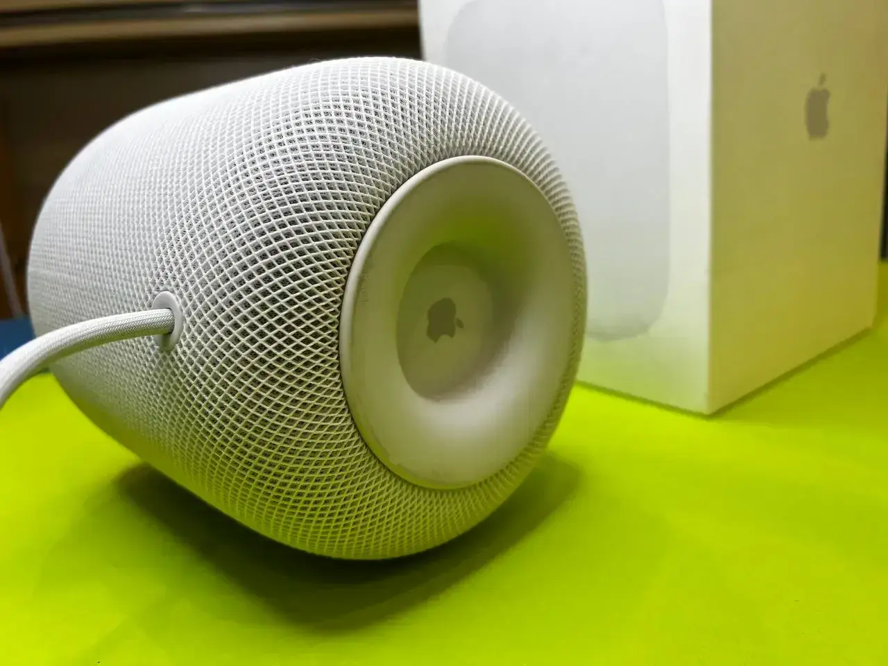 USED Apple HomePod White (MQHV2), (Стан - 9/10, гарантія - 1 міс.)