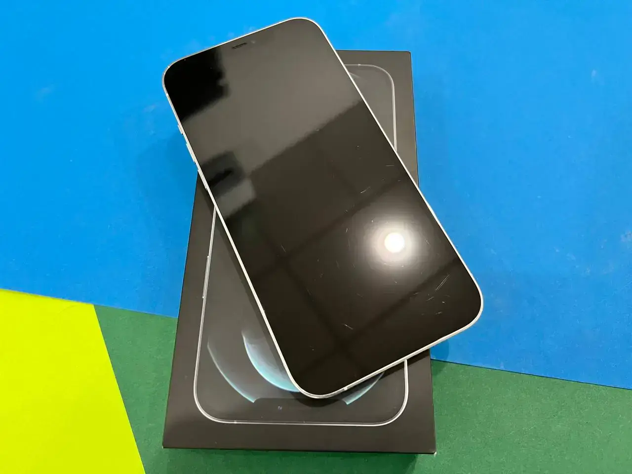 📲USED Apple iPhone 12 Pro Max 256GB Silver (MGCL3, MGDD3),🔋87% (Стан - 8.5/10, Комплект - повний | гарантія - 1 міс.)