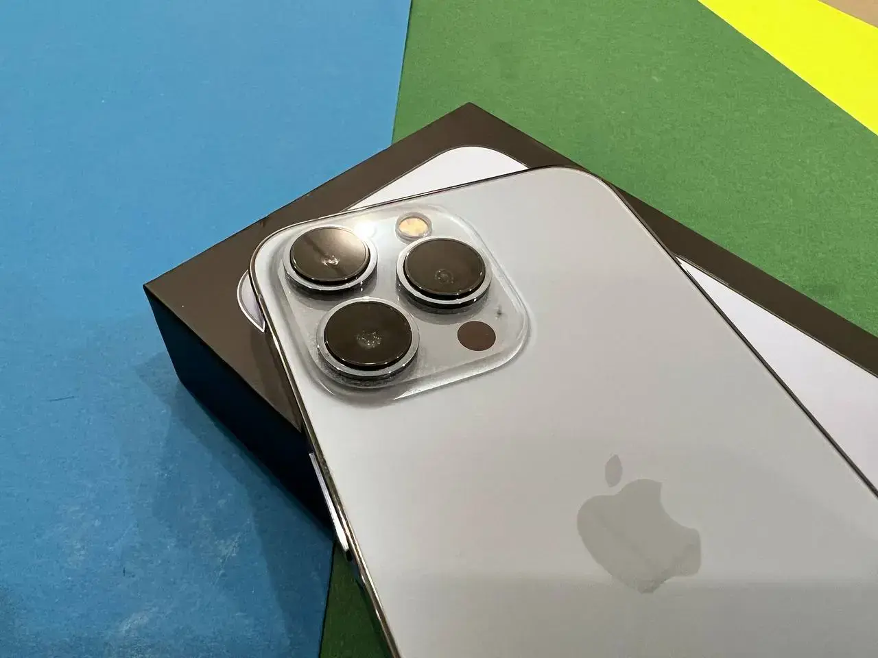 📲USED Apple iPhone 13 Pro 128GB Sierra Blue (MLTT3, MLVD3),🔋89% (Стан - 9/10, Комплект - повний | гарантія - 1 міс.)