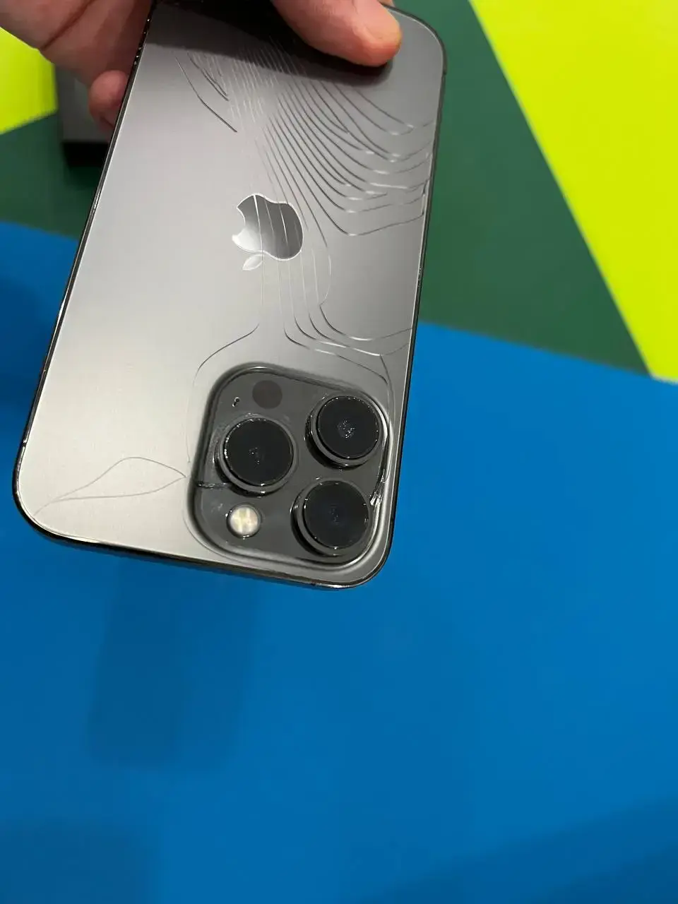 📲USED Apple iPhone 13 Pro 512GB Graphite (MLU13, MLVH3),🔋88% (Стан - 6.5/10, Комплект - повний | гарантія - 1 міс.)