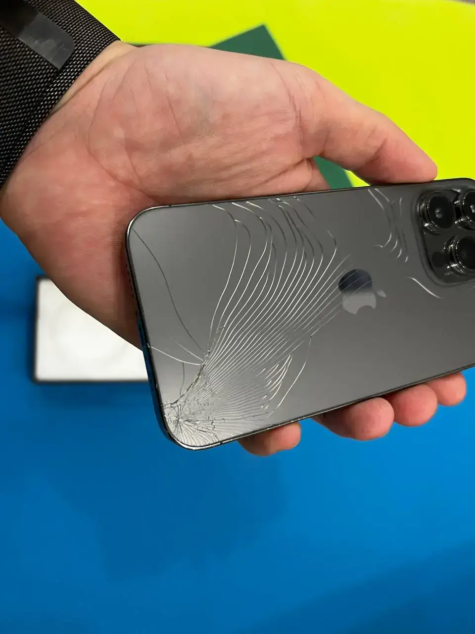 📲USED Apple iPhone 13 Pro 512GB Graphite (MLU13, MLVH3),🔋88% (Стан - 6.5/10, Комплект - повний | гарантія - 1 міс.)