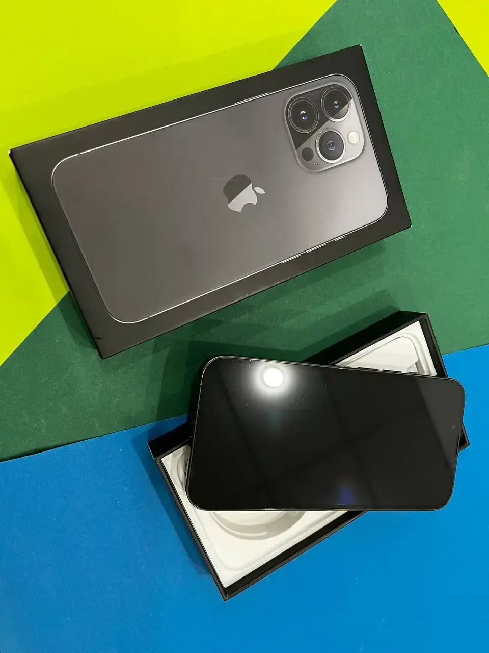 📲USED Apple iPhone 13 Pro 512GB Graphite (MLU13, MLVH3),🔋88% (Стан - 6.5/10, Комплект - повний | гарантія - 1 міс.)