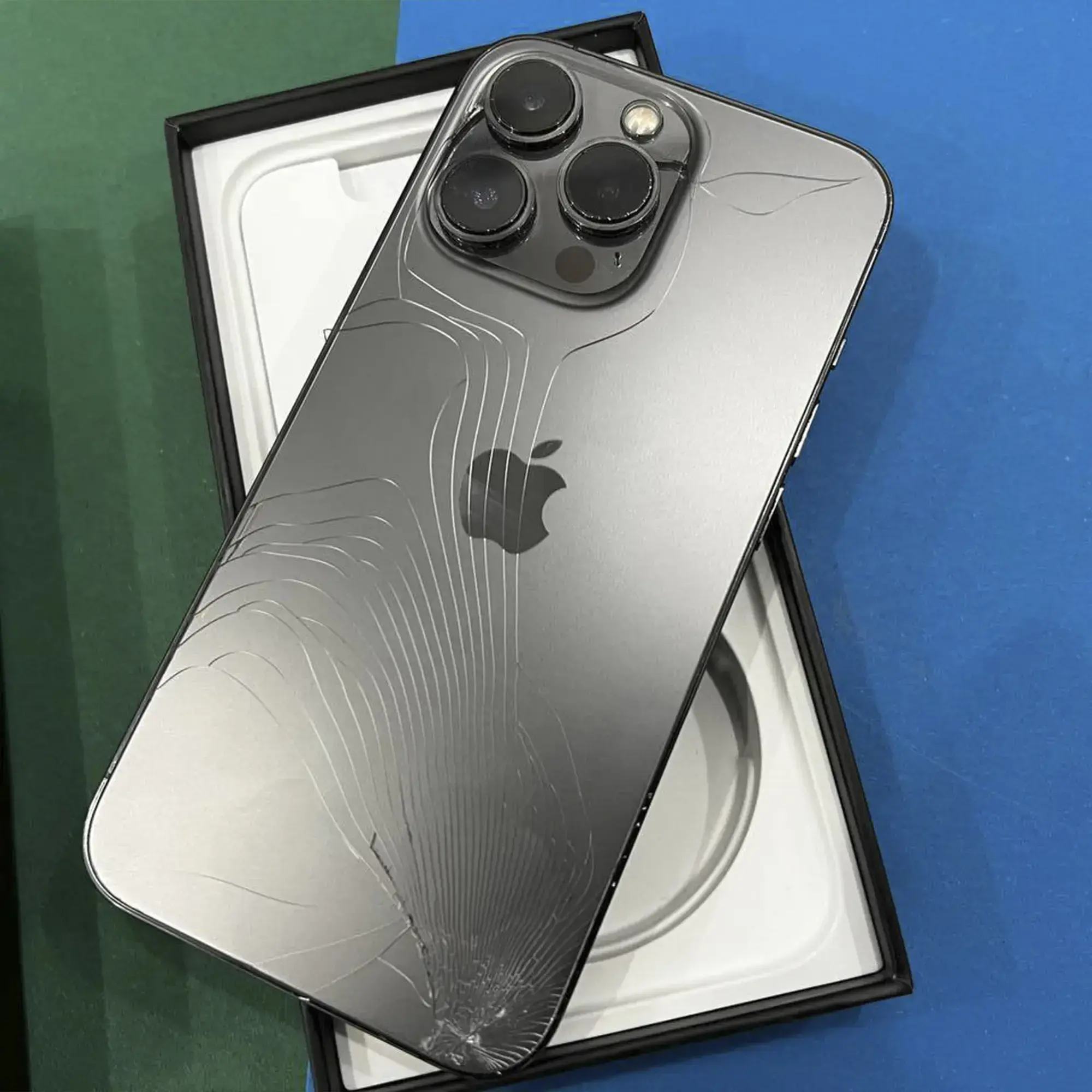 📲USED Apple iPhone 13 Pro 512GB Graphite (MLU13, MLVH3),🔋88% (Стан - 6.5/10, Комплект - повний | гарантія - 1 міс.)