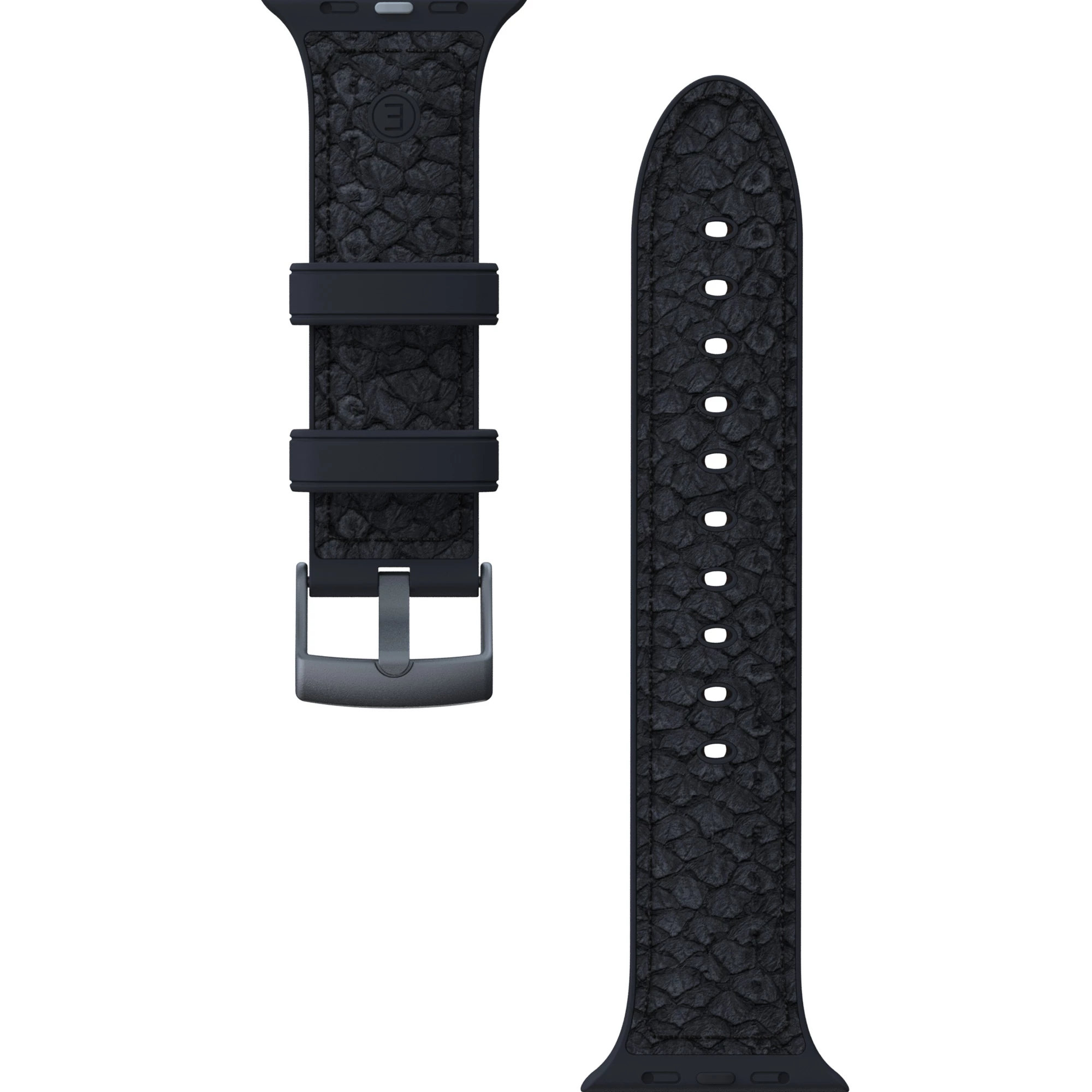 Ремінець Njord Salmon Leather Strap for Apple Watch 40/41mm - Dark Grey (SL14110)