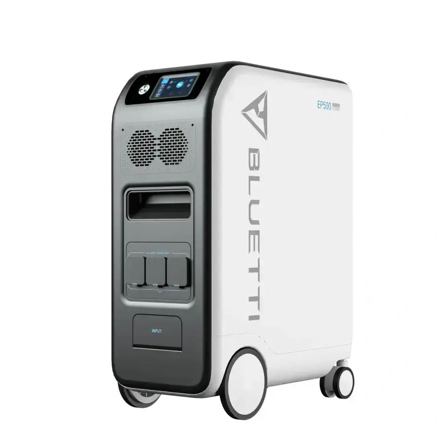 Зарядна станція BLUETTI EP500 Solar Power Station | 2000W 5100Wh (EP500-EU-WH-BL-00)