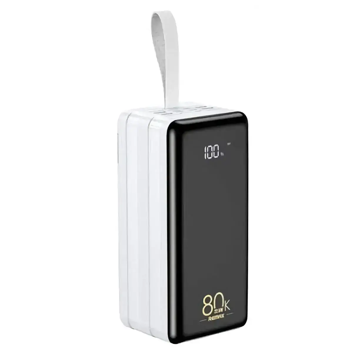 Зовнішній акумулятор REMAX Chinen Series PD+QC Multi-compatible Fast Charging Power Bank with LED Light 80000mAh 22.5W (RPP-291)
