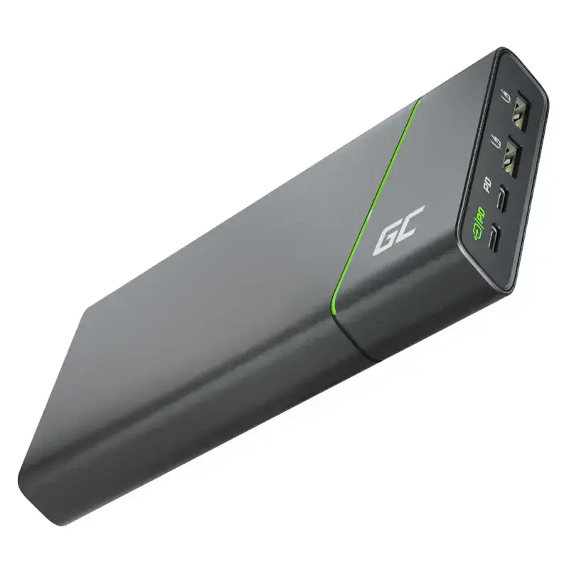 Зовнішній акумулятор Green Cell GC PowerPlay Ultra 128 W 26800 mAh - Black (PBGC04)