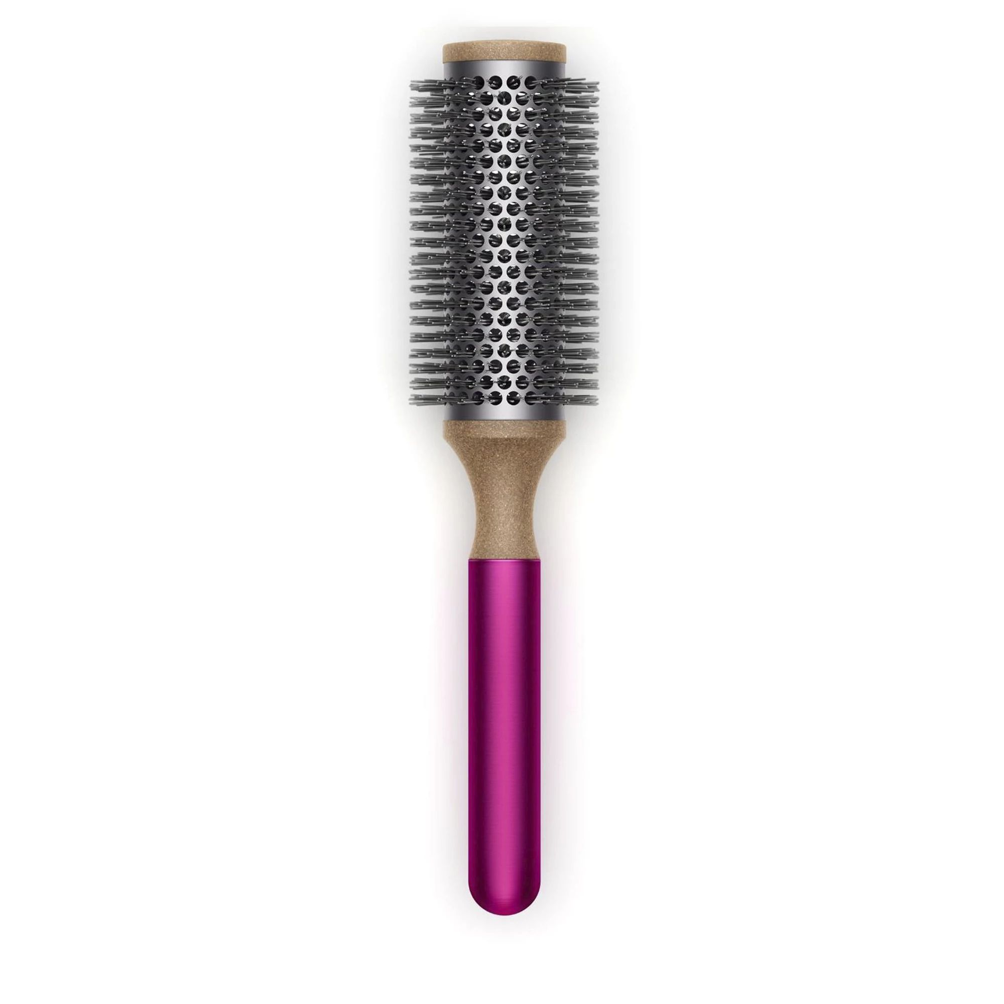 Щетка круглая для волос Dyson Vented Barrel brush – 35mm Iron / Fuchsia (970293-01)