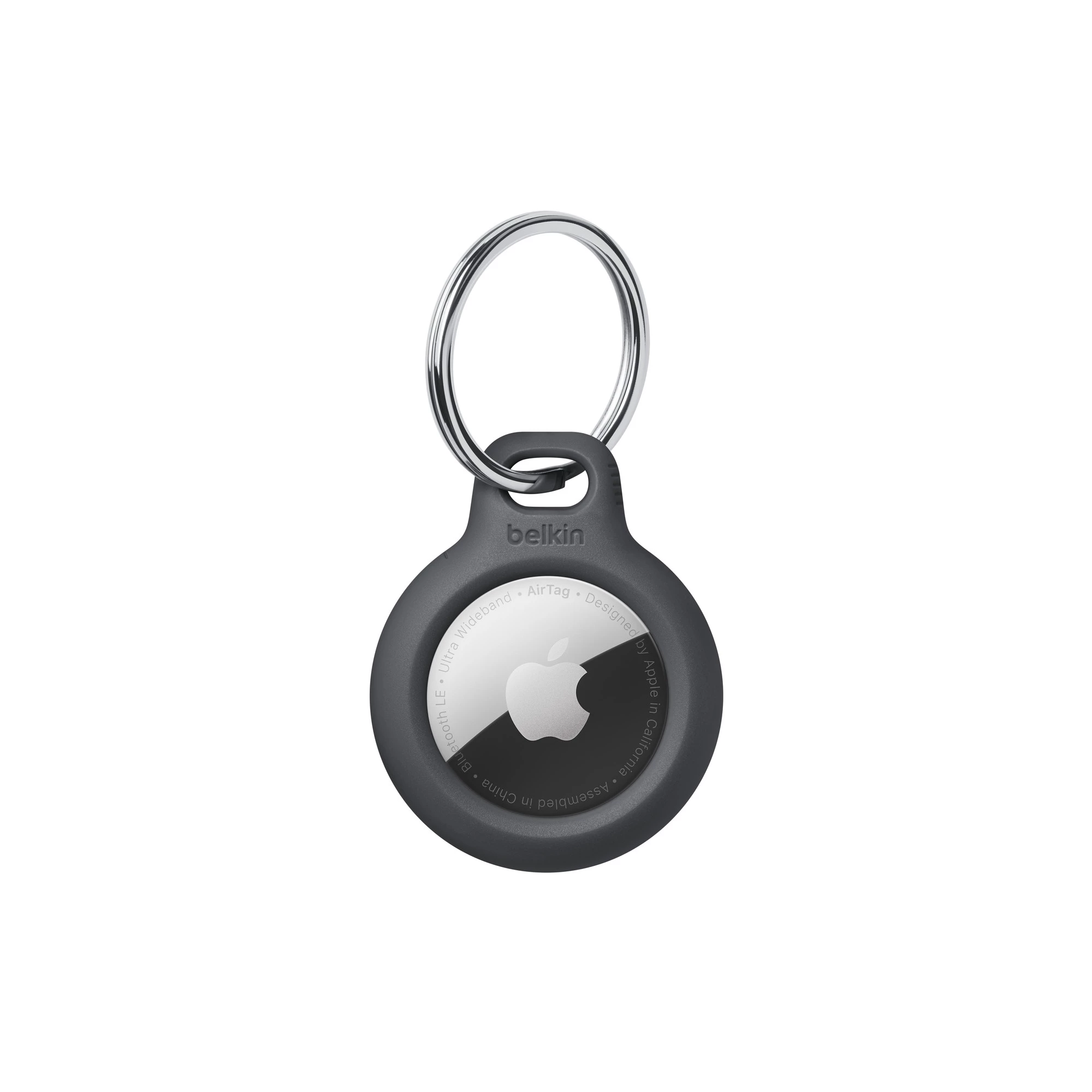 Belkin Secure Holder with Key Ring for AirTag – Black (HNPR2)