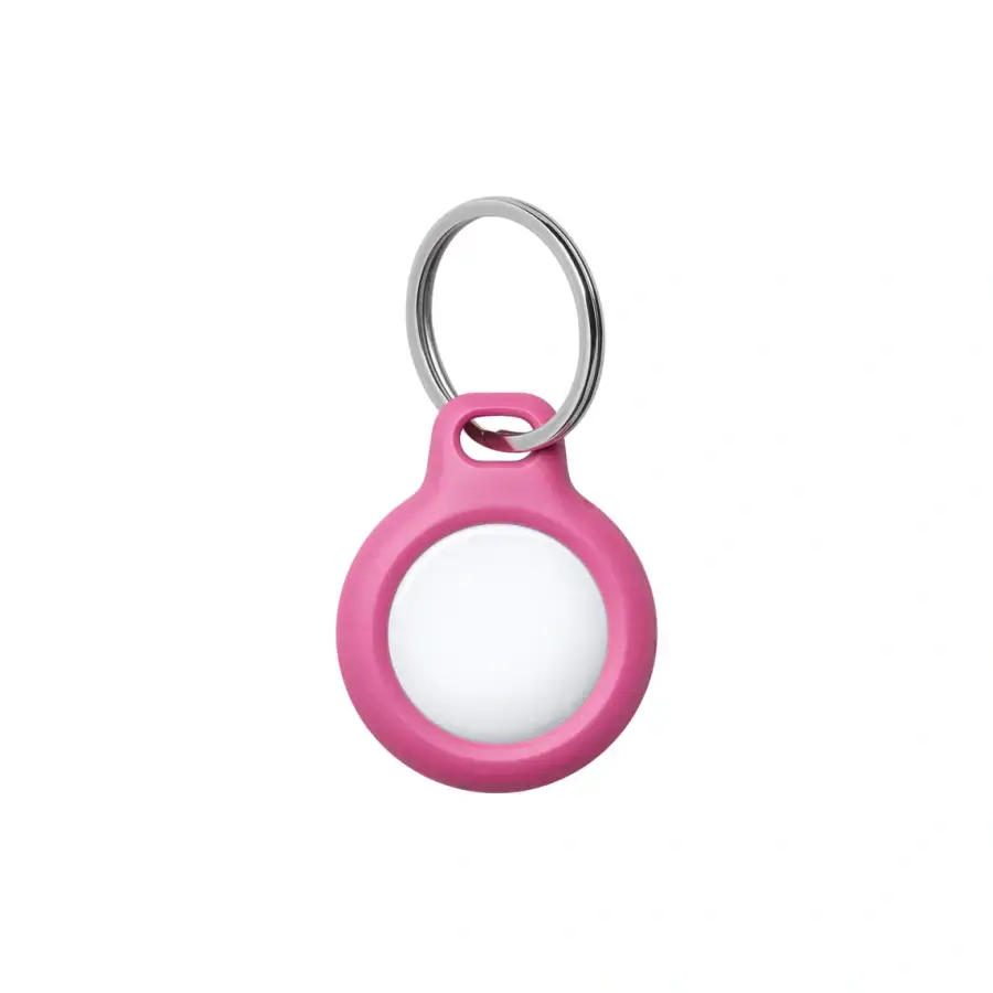 Belkin Secure Holder with Key Ring for AirTag – Pink (HNPT2, F8W973dsPNK)