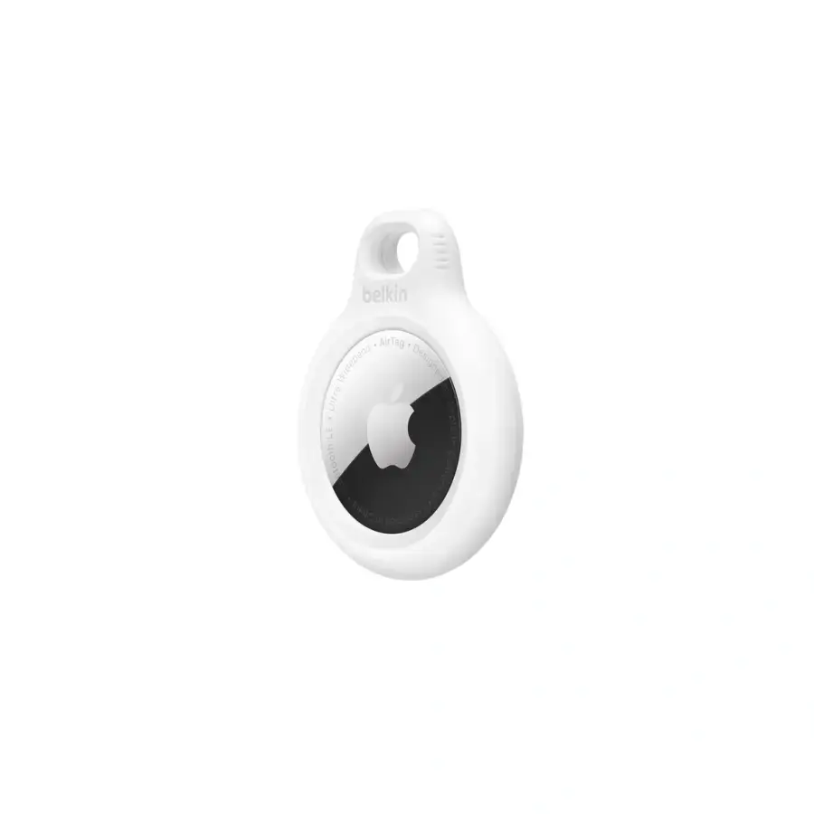 Belkin Secure Holder with Key Ring for AirTag – White (HNPS2)