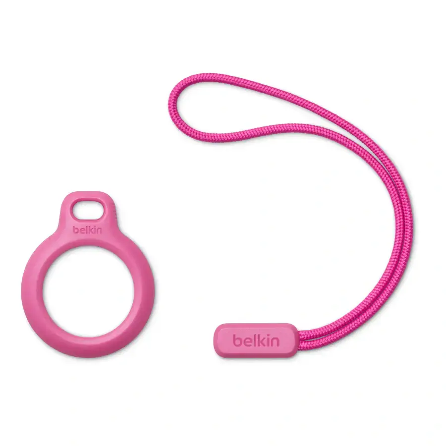 Belkin Secure Holder with Strap for AirTag – Pink (HNPX2)