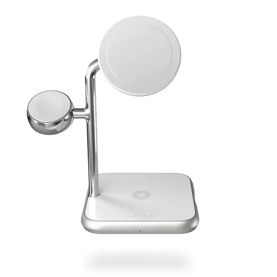 Беспроводная зарядная станция Zens 4-in-1 MagSafe + Watch Wireless Charging Station - White (ZEDC22W/00)